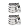 Patisse Lot De 8 Cercles à Tartes En Inox 8cm