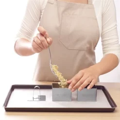 Lot De 4 Emportes Pièces Carrés En Inox Avec Poussoir -Pas Cher Cuire Joie Magasin 579012 2 2 Lot de 4 emportes pieces carres en inox avec poussoir Mathon