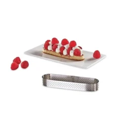 De Buyer Lot De Deux Cercles Perforé Oblong Individuel -Pas Cher Cuire Joie Magasin 579019 2 2 Lot de deux cercles perfore Oblong individuel De Buyer