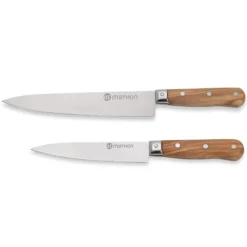 Lot De 2 Couteaux Chef 15 Et 20 Cm