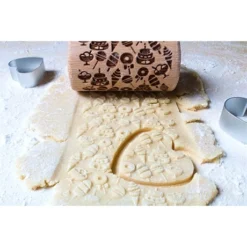 Patisse Mini Rouleau En Bois De Décoration Noël -Pas Cher Cuire Joie Magasin 580010 2 5 Mini rouleau en bois de decoration Noel Patisse