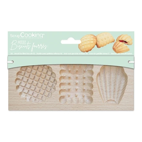 Moule Bois Biscuits Fourrés Petits Biscuits 4 Moule Bois Biscuits Fourrés Petits Biscuits -Pas Cher Cuire Joie Magasin 580020 0 2 Moule bois biscuits fourres Petits Biscuits Scrapcooking