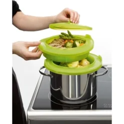 Lekue Cuit Vapeur 2 étages -Pas Cher Cuire Joie Magasin 61324 2 0 Cuit vapeur 2 etages Lekue