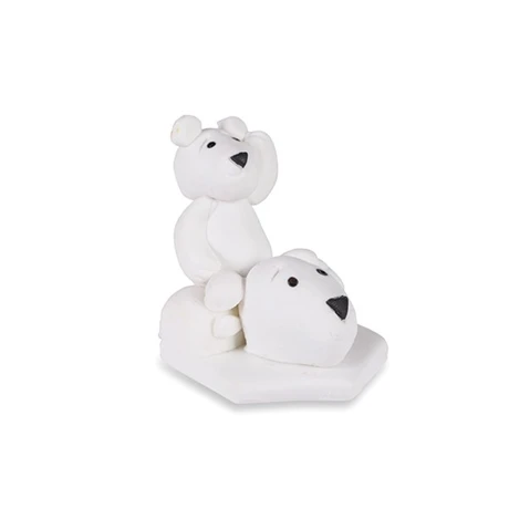 Patisse 3 Pics Déco Thème Noël : Lutin, Ange, Ours Blanc 5 Patisse 3 Pics Déco Thème Noël : Lutin, Ange, Ours Blanc – Image 5