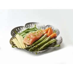 Joseph Joseph Panier Vapeur Pliable Anti-rayure -Pas Cher Cuire Joie Magasin 670099 4 1 Panier vapeur pliable anti rayure Joseph Joseph