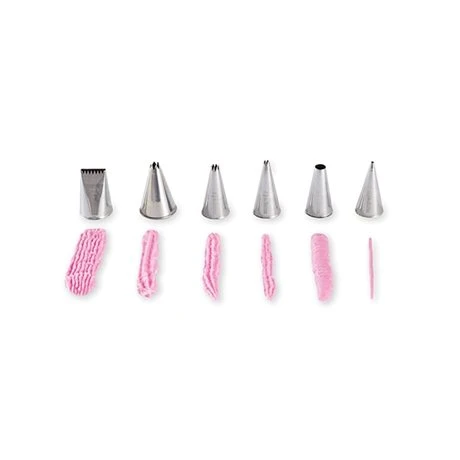 De Buyer Assortiment 6 Douilles Inox 1 De Buyer Assortiment 6 Douilles Inox