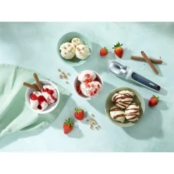 Zyliss Cuillère à Glace Bleue -Pas Cher Cuire Joie Magasin 673197 3 1 Cuillere a glace bleue Zyliss