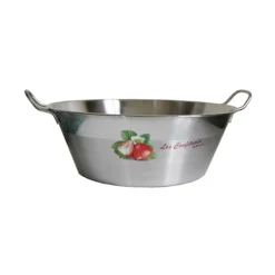 Bassine à Confiture Inox Décoré 12 L