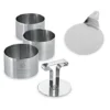 Lot De 3 Cercles Et Poussoir + Support Pour Cercle