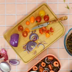 Planche Avec Rigole 26 Cm -Pas Cher Cuire Joie Magasin 690000 3 2 Planche avec rigole 26 cm Pebbly