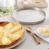 Cercle à Tarte Perforé En Inox Rond 28 Cm