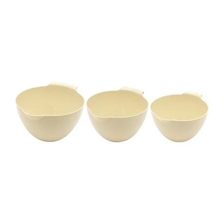 Set De 3 Culs De Poule En Bioplastique 1,5, 2 Et 2,5 L 1 Set De 3 Culs De Poule En Bioplastique 1,5, 2 Et 2,5 L